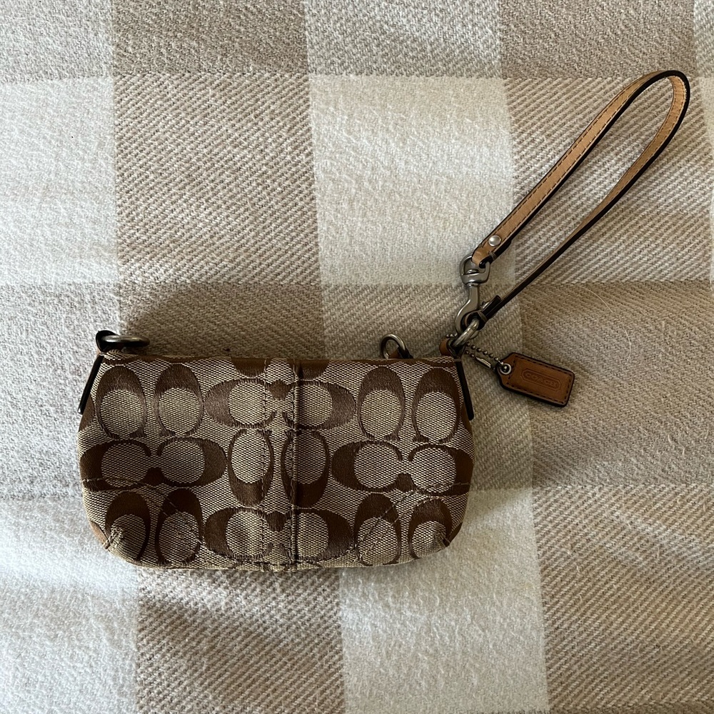 Coach wristlet